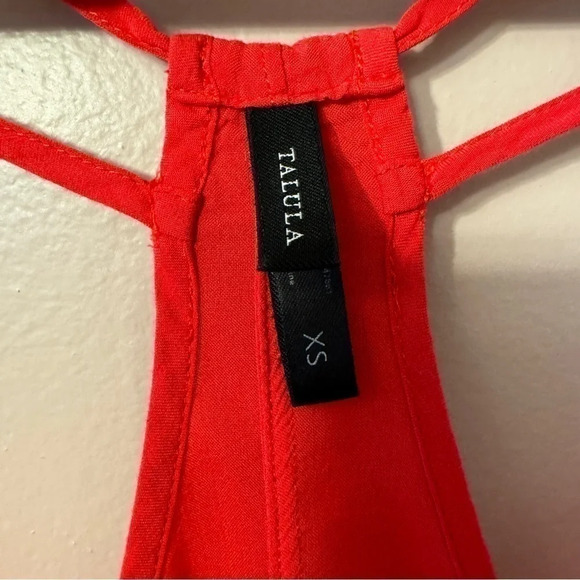 Aritzia Talula Red Strappy Top Womens Size XS - Picture 4 of 8